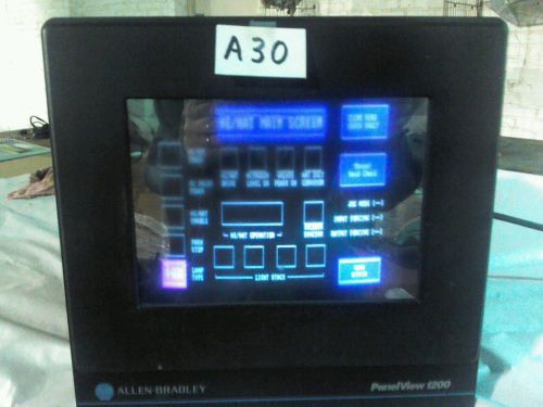 Allen Bradley Panelview 1200 monitor