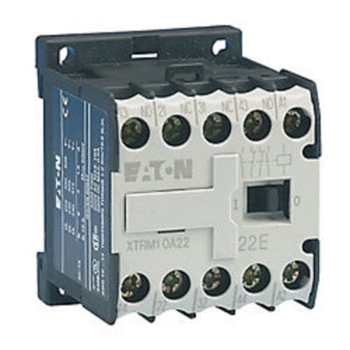 Eaton mini contactor 3 pole 9 amp 120vac coil xtmc9a10a for sale