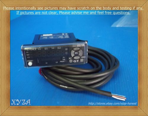 Keyence gt2-75n, amplifier unit without sensor probe, sn:7004, . for sale