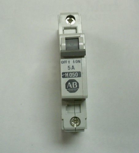 Allen bradley circuit breaker h050 5 amp  ab  1492-cb1 for sale