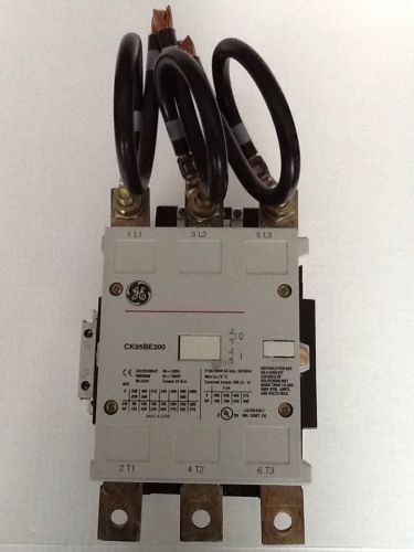 GE CK95BE300 CONTACTOR 600V 310A 3PH 300HP GE BCLL11 AUXILIARY CONTACT
