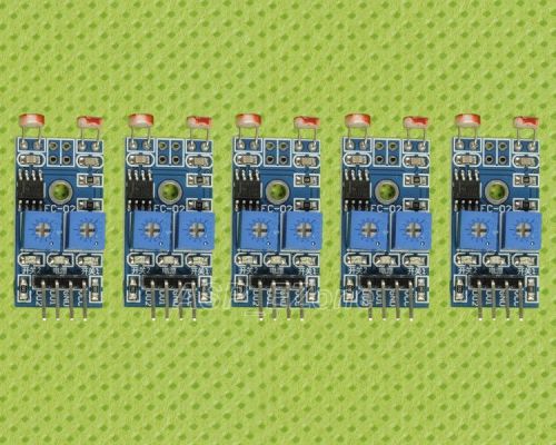 5pcs 5v 2-channel photosensitive resistance sensor module for arduino stm32 for sale