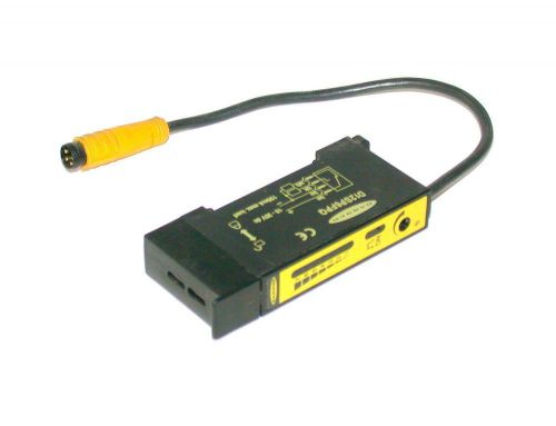 Banner fiber optic amplifier 10-30 vdc  model d12sp6fpq for sale