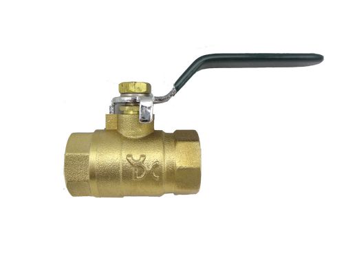 10 pcs of brass ball valve, 3/4”, 2 way dn20 for sale