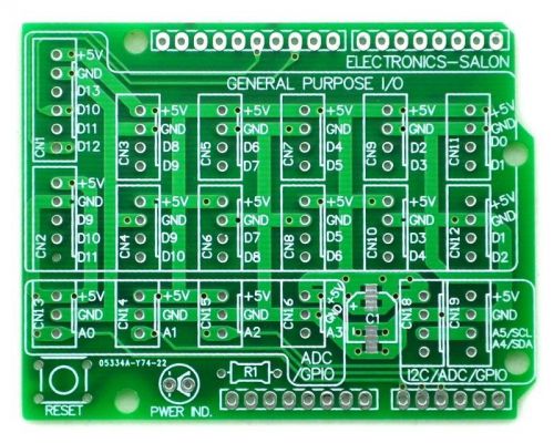 5x I/O Extension PCB for Arduino UNO R3 Board DIY.
