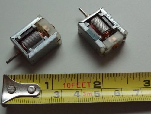 Lot of 2 hobby electric motors for sale