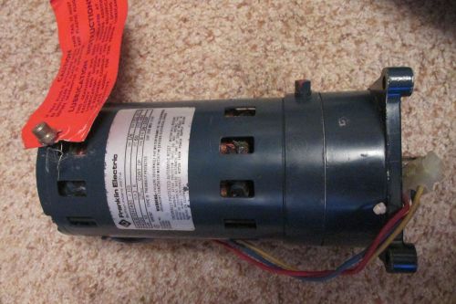 FRANKLIN ELECTRIC 1/6HP MOTOR  MOD # 6105240400