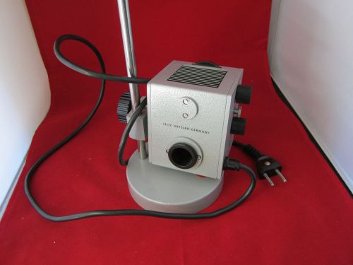 Microscope part leitz wetzlar germany lamp illuminator ii bin #4 for sale