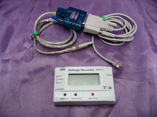 T&amp;D TandD VR-71 Voltage Data Recorder and Logger