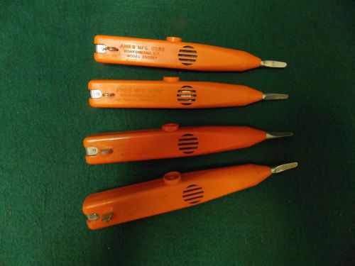 Aines 250SSP Speaker Probe Cable Tester w/ Flat Tip (Lot of 4) #