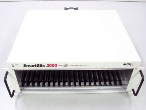 SPIRENT SMB2000 NETCOM SMARTBITS 2000 CHASSIS SMB-2000 WITH CABLE