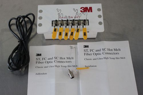 3m 6312 hot melt termination oven cure fiber optic kit for sale