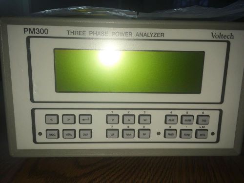Voltech PM 3000 Power Analyzer