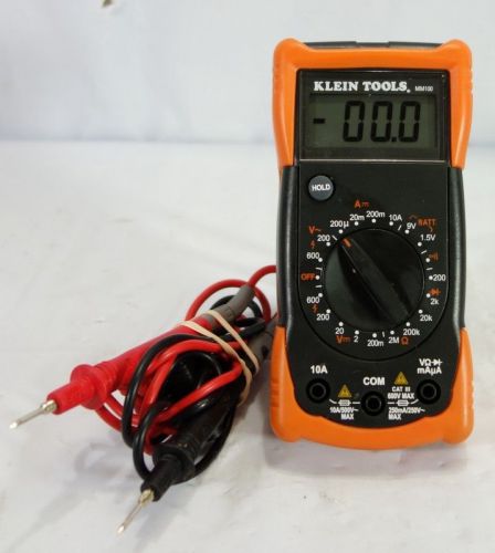 Klein tools mm100 digital multimeter free shipping!!! for sale