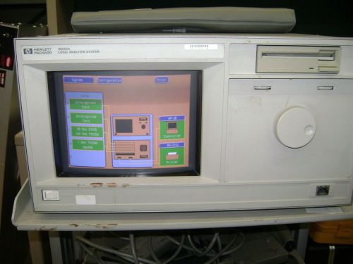 Hp 16500a logic analysis system for sale