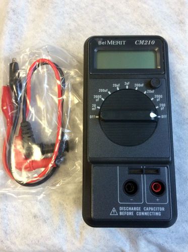 New Capacitance Meter CM210 with LCD Display