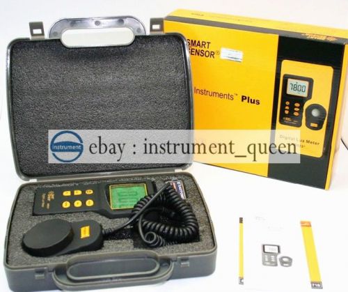 Smart Sensor AR823+ Digital Light Lux Meter Tester (1~200,000lux) !!Brand New!!