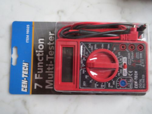 NEW 7 Function Multi-tester DVM Voltmeter Digital Multimeter