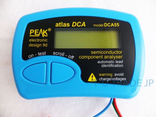 Peak Atlas DCA55 Semiconductor Analyser for Transistor Diode LED Triac