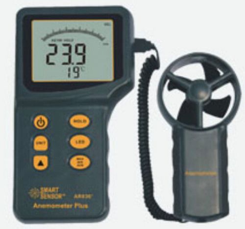 AR836+ Digital Anemometer Tester Split Handheld Digital Wind Speed Meter AR-836+
