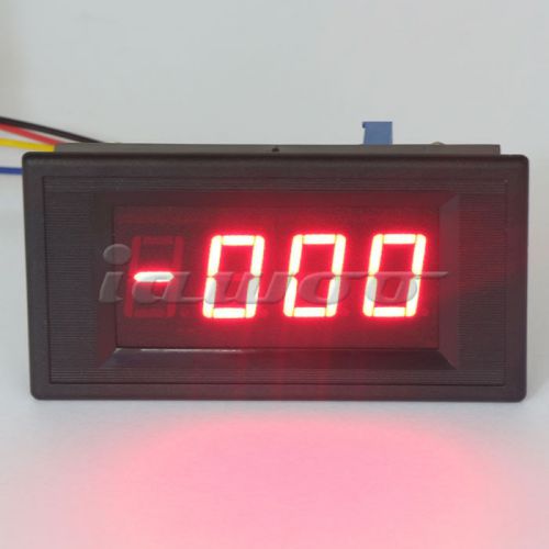 DC 5V 500A Digital Panel Meter Ammeter Current Measure Guages 0.56&#034;  Red LED