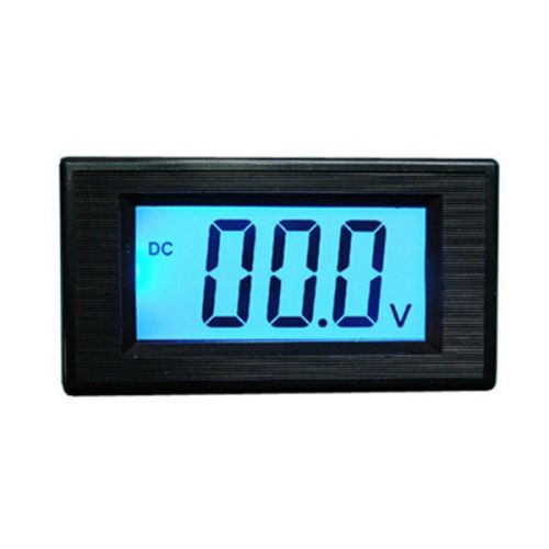 60-120V DC Blue LCD Digital Voltage Meter Panel Meter Voltmeter 0.1 Resolution