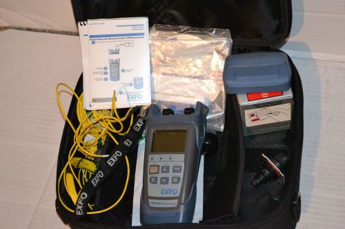 EXFO PPM-350C PPM-352C-EA PON Optical Power Meter w/ Accessories