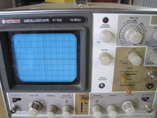 Hitachi V152 V 152 Oscilloscope Parts Unit