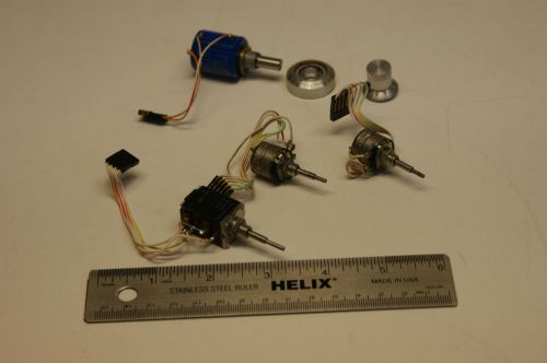 Lot Of 4 Tektronix Potentiometers For The 465 (&amp; Others), Oscilloscope. Tested