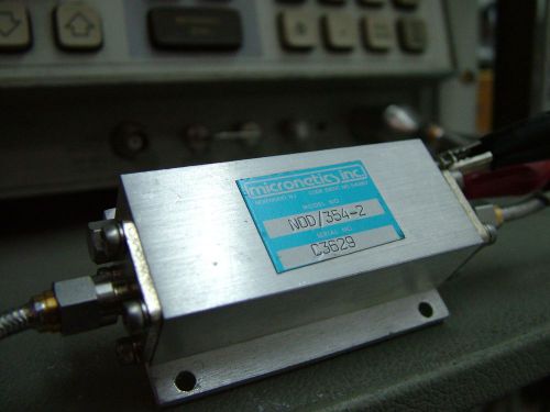RF AMPLIFIER 500MHz - 3GHz  LOW POWER CONSUMPTION  12V / 50mA nod / 354