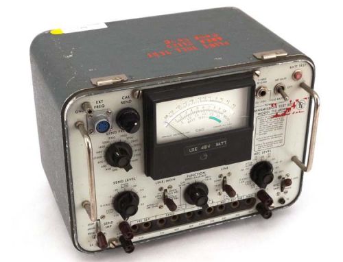 Northeast Electronics NEC TTS-4BNH Transmission Test Set PARTS NO POWER