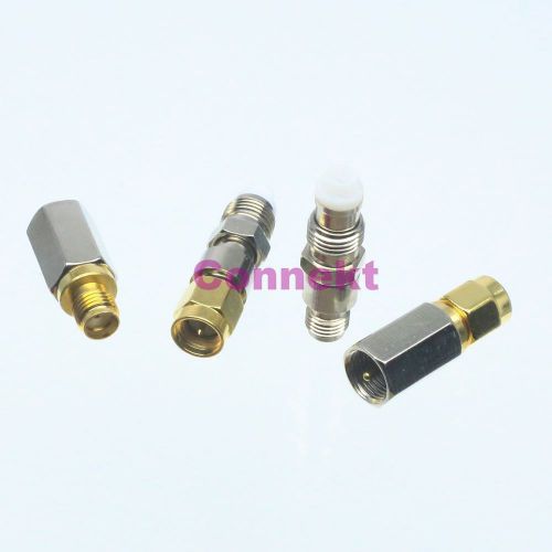 4pcs/set FME &amp; SMA kit male plug female jack RF adapter connector
