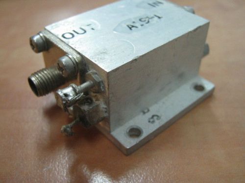 Watkins johnson cascadable amplifier 10-1000 mhz a19-1 tested for sale