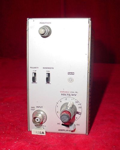 Tektronix 7A16A Amplifier  Plug-In Module