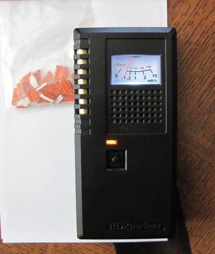 Geiger counter dx-1  free testing source!! radiation monitor meter detector for sale