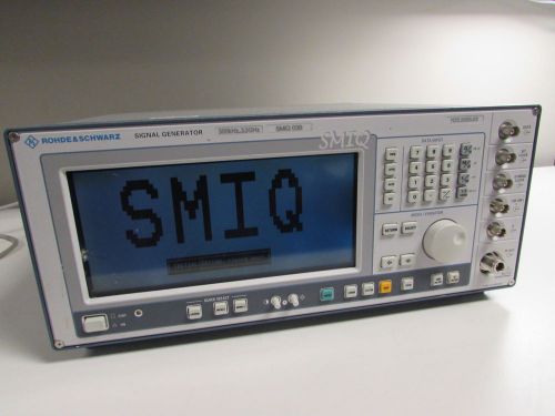 Rohde &amp; Schwarz SMIQ03B Vector Signal Generator, 300kHz to 3.3GHz