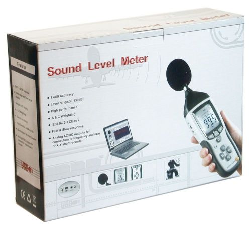 DT-8852 Digital Sound Noise dB Meter Data Logger /w MEMORY PC USB Datalogger NEW