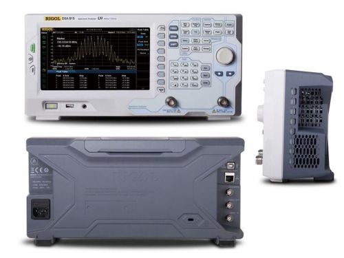 New dsa815 rigol spectrum analyzer+tracking generator 9khz 2 1.5 ghz-135dbm emi for sale
