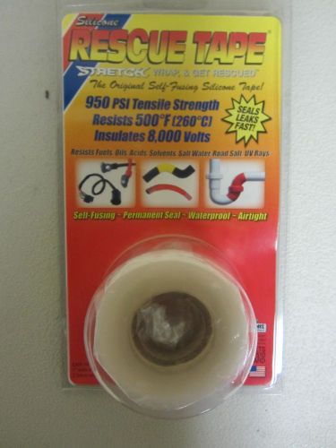 NEW! RESCUE TAPE Silicone Tape 1&#034; x 12&#039; CLEAR RT1000201201USC FREE SHIPPING!!