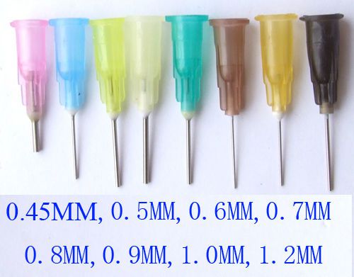 800pc 8 size rosin plastic syringe needle plug for industrial dispenser syringes for sale