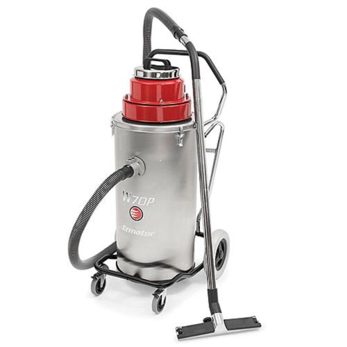 Ermator w70p slurry commercial wet vacuum w/pump 18 gallons for sale