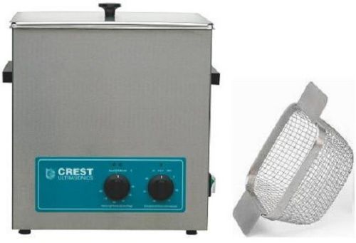 NEW Crest 1/2 Gallon CP200HT Ultrasonic Heated Cleaner