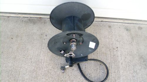 Pressure washer hose reel with large base mount holds 200 feet of 3/8 line! for sale