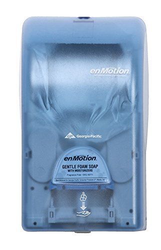 Georgia pacific enmotion 52052 automated touchless soap dispenser splash blue for sale