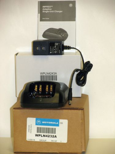 Motorola impres single unit charger wpln4232a for sale
