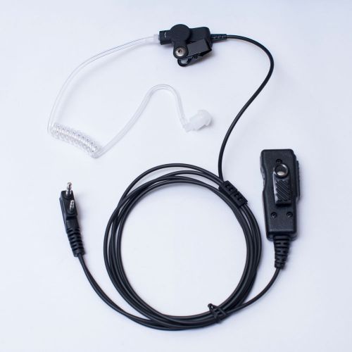 2-wire clear tube surveillance kit for kenwood tk-2102/3102/2107/3107/2160/3160 for sale