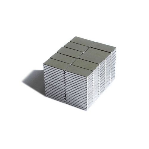 200pcs 15/32&#034; x 7/32&#034; x 1/32 Blocks 12x6x1mm Neodymium Magnets Rare Earth N35