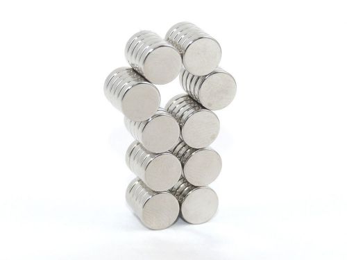 100pcs Neodymium Disc Mini 8mm X 2mm Rare Earth N35 Strong Magnets Craft Models