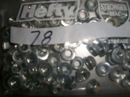 78 3/8-16 flange serrated hex nuts for sale