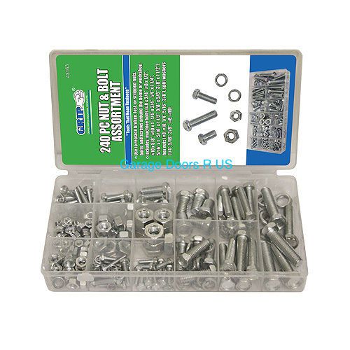 Nut and bolt nuts and bolts washer standard machine bolts sae set ~~240 pc sae~~ for sale